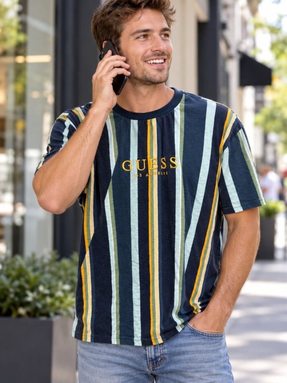 GUESS ORIGINAL MENS SHIRT (MEDIUM)